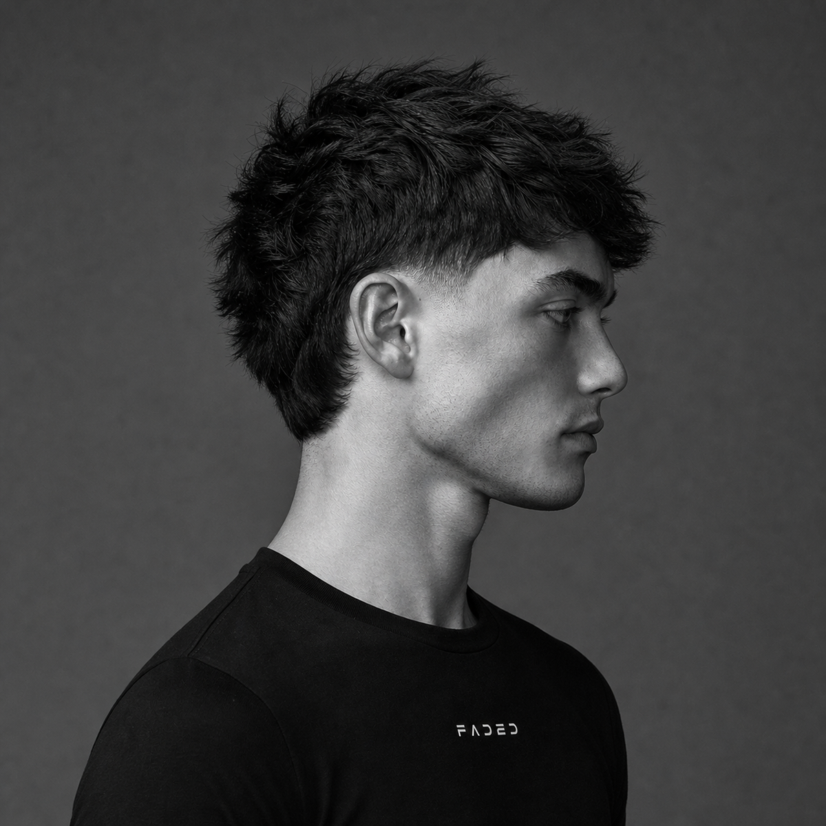 Choppy Fringe + Tapered Mullet 