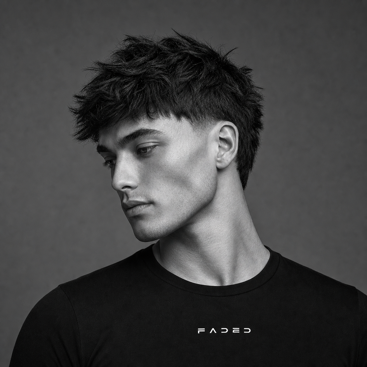 Choppy Fringe + Tapered Mullet