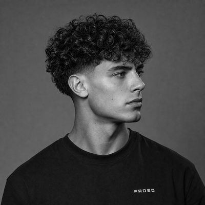 Tapered Curly Fringe with Blowout - 2