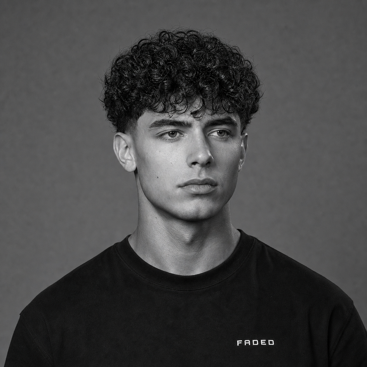 Tapered Curly Fringe with Blowout