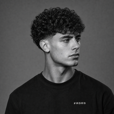 Tapered Curly Fringe with Blowout - 5