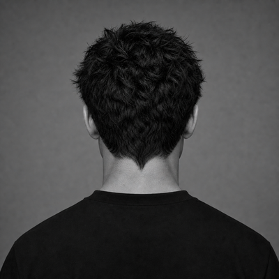 Textured Choppy Fringe No Fade  - 4