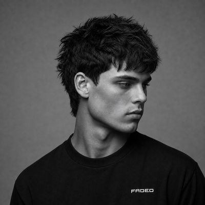Textured Choppy Fringe No Fade  - 5