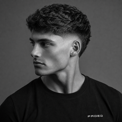 Short Fringe + Burst Fade - 2