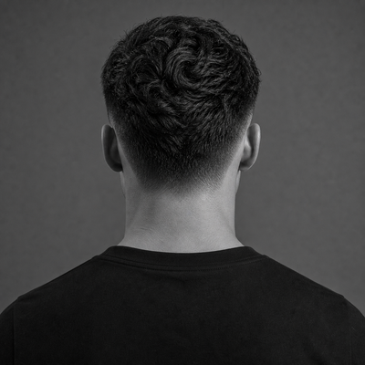 Short Fringe + Burst Fade - 4