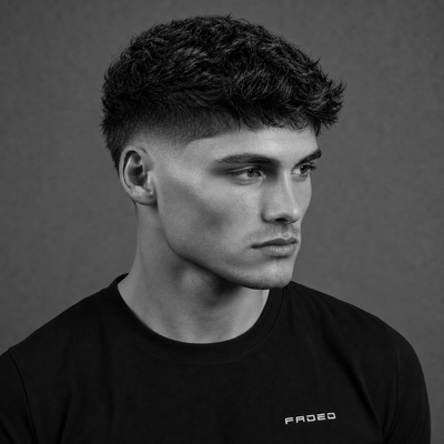 Short Fringe + Burst Fade - 5