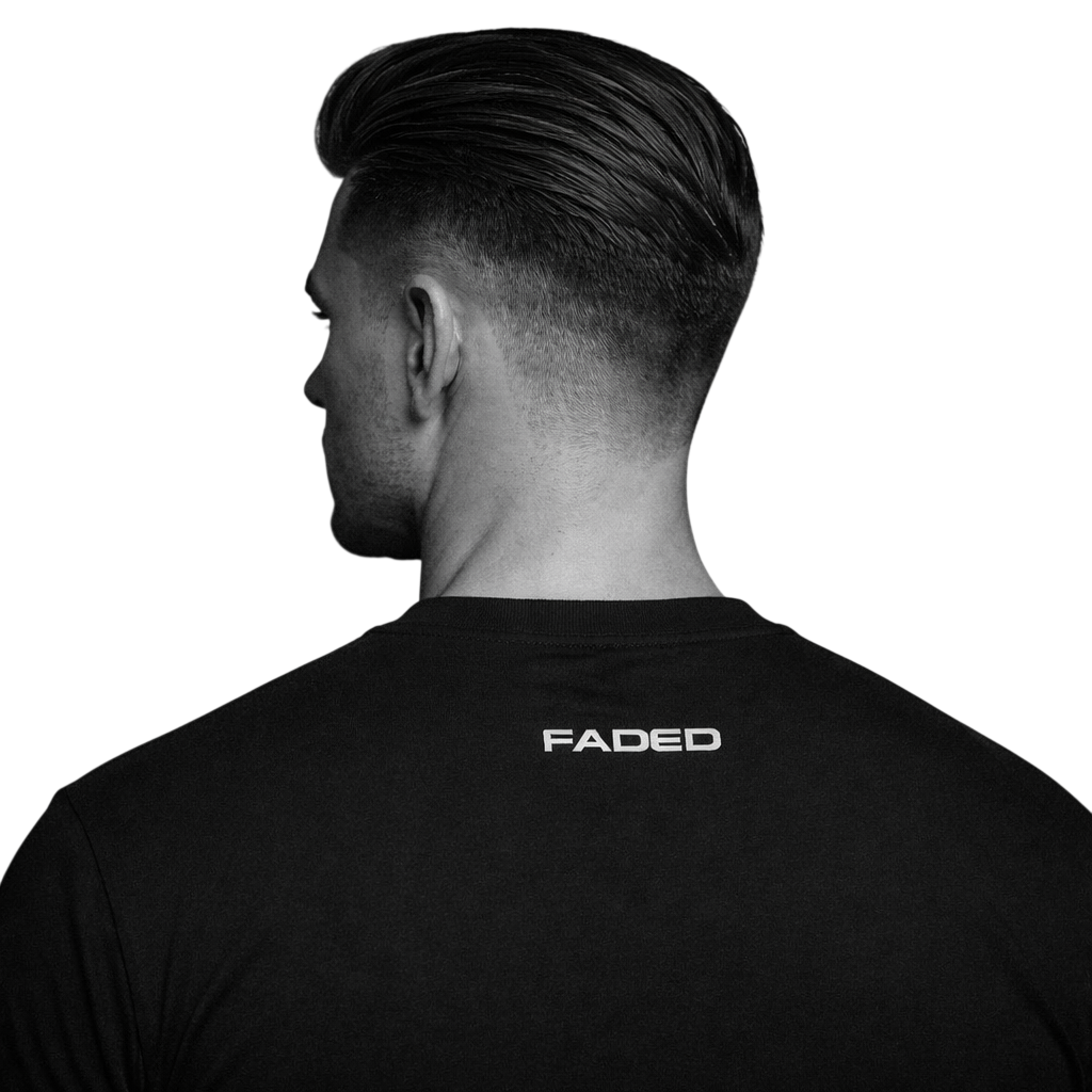 Classic Slick Back with Mid Fade