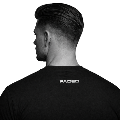 Classic Slick Back with Mid Fade - 3