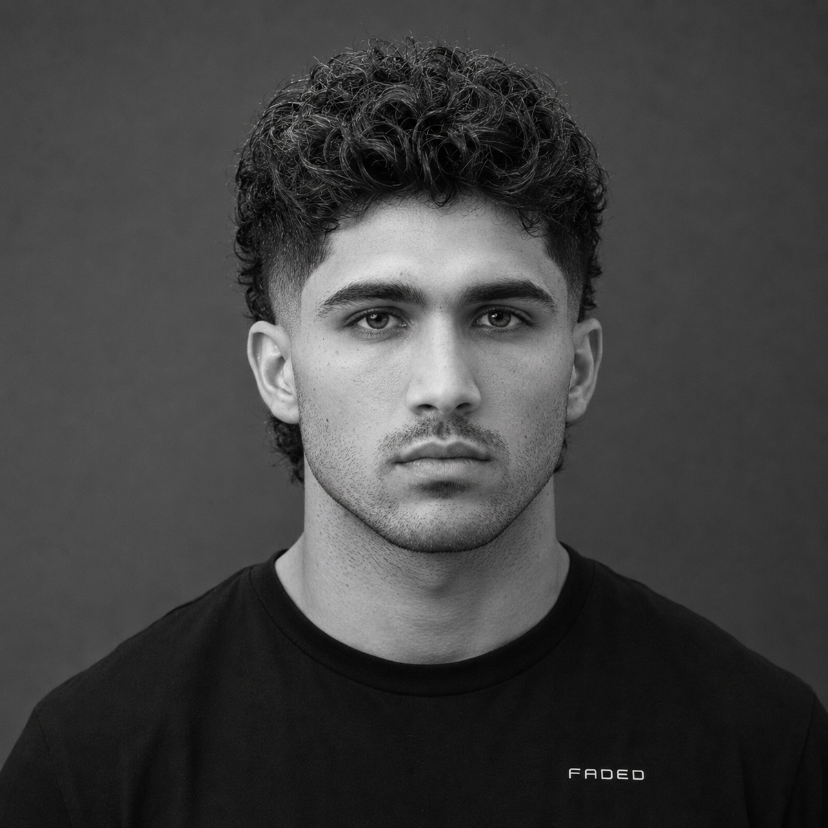 Curly Modern Mullet