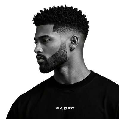 Defined Curls with High Fade - 2
