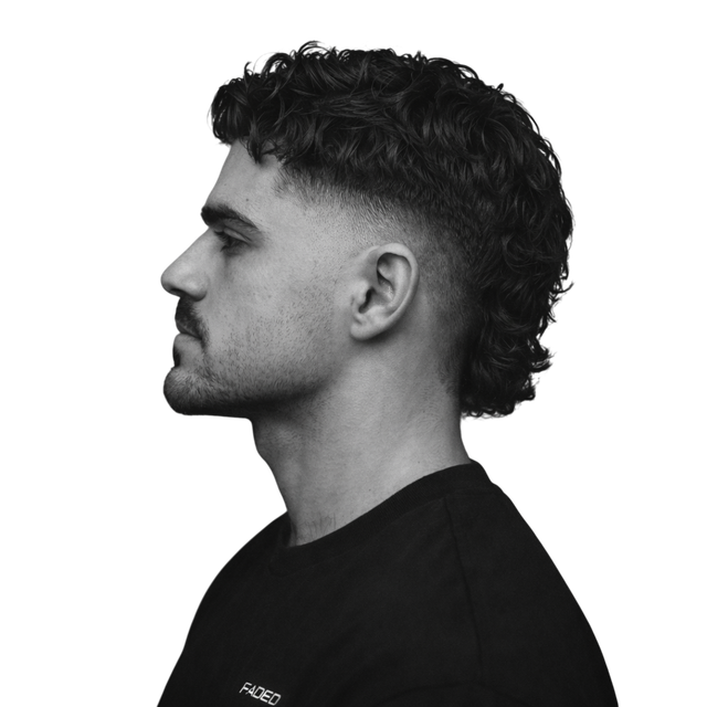 Low Skin Fade Modern Mullet + Short curtains