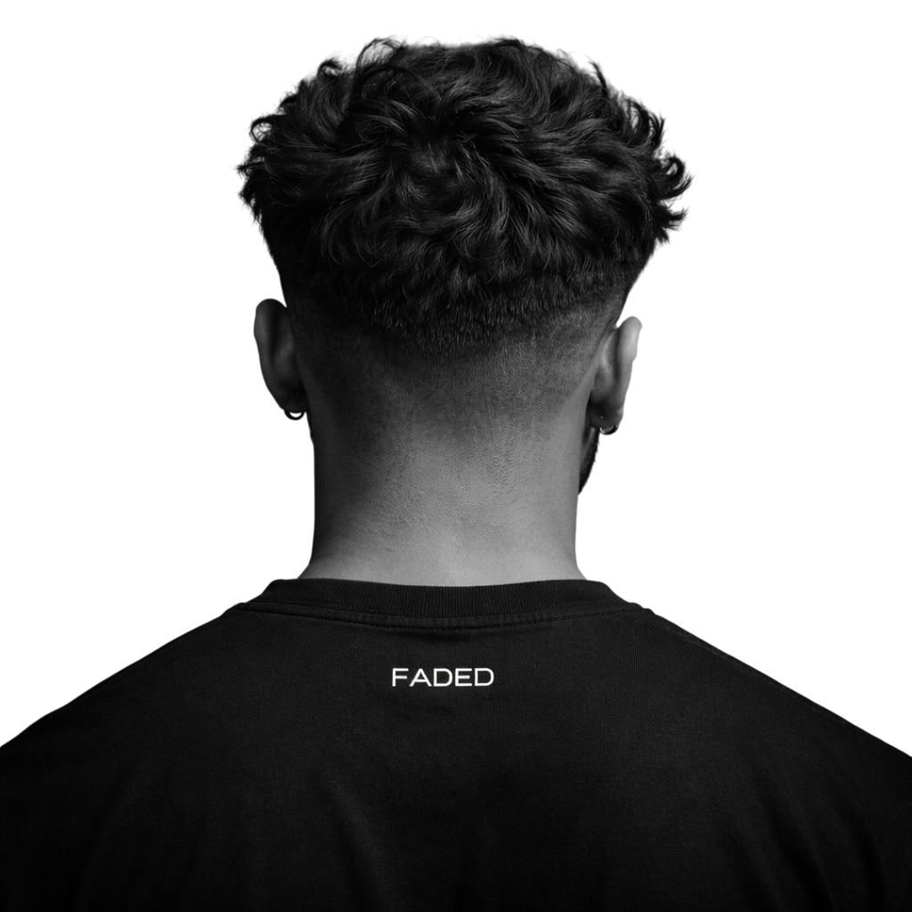 MESSY TEXTURED FRINGE LOW FADE