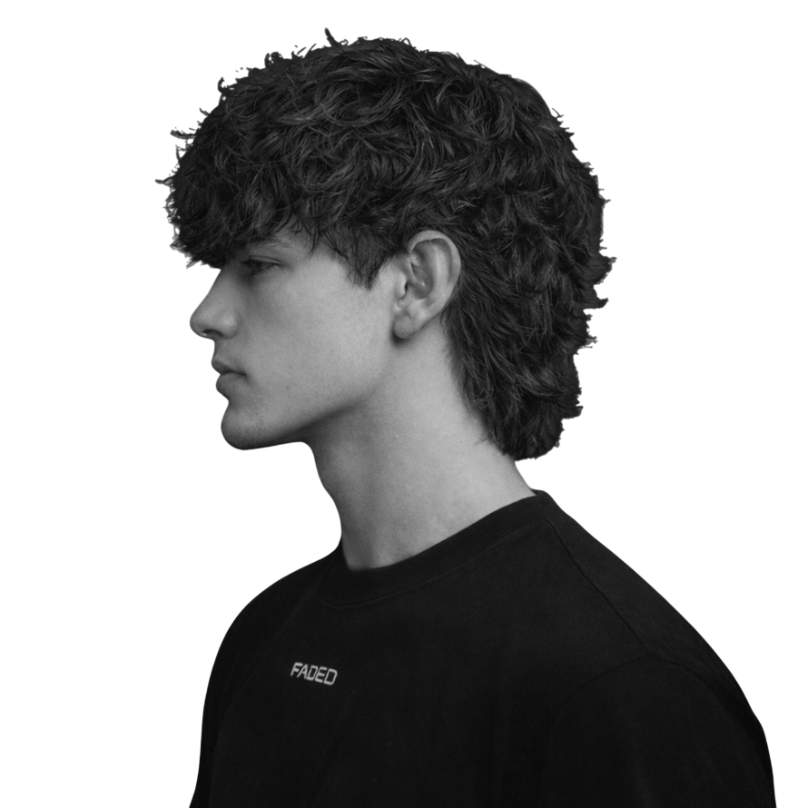 Messy wolf cut
