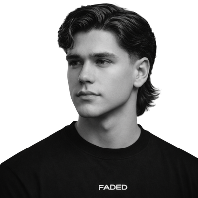 Mid/Side Part Flow + Skin Taper - 2