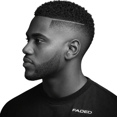 Mini Curly Crop + Line Up and High Skin Fade - 2