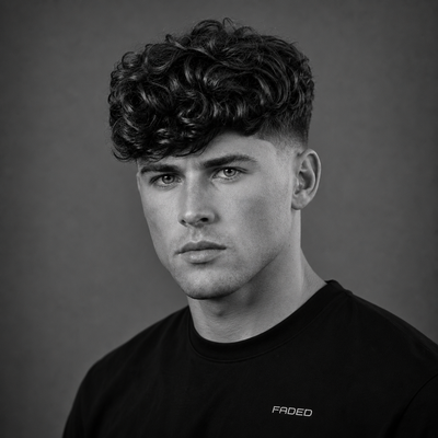 Oversized Fringe with Blowout Taper - 1