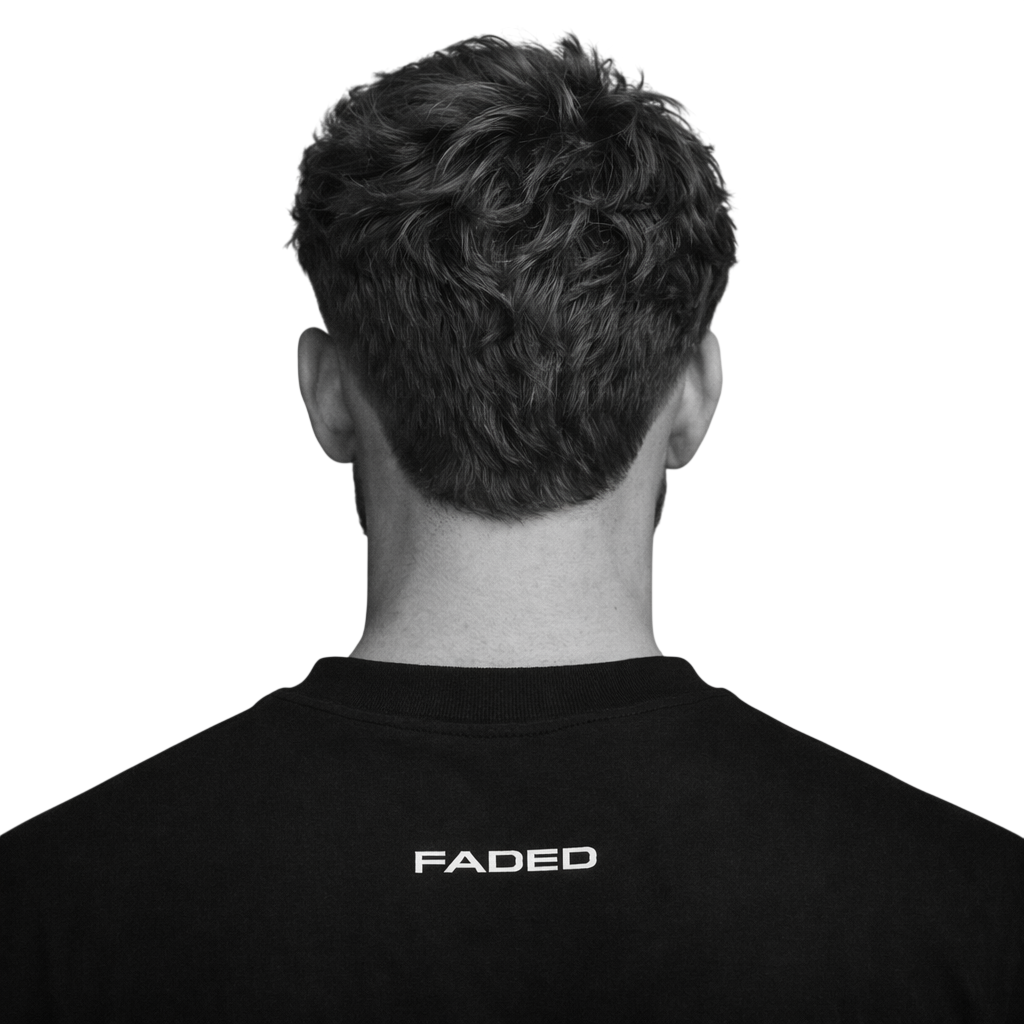 Short Fringe Modern Mullet + Beard