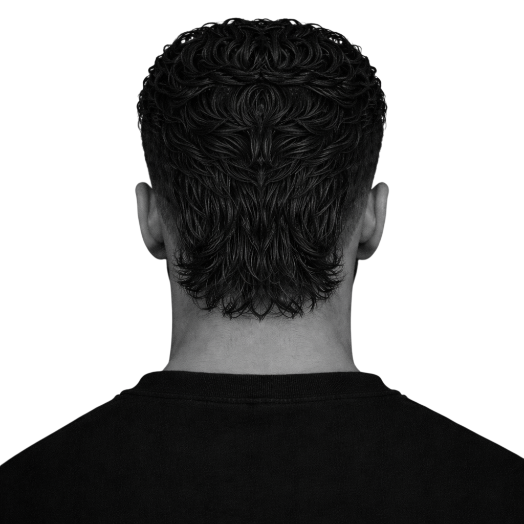 Short Slick High Taper + Modern Mullet
