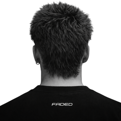 Textured Fringe + Mid Skin Taper Mullet - 4