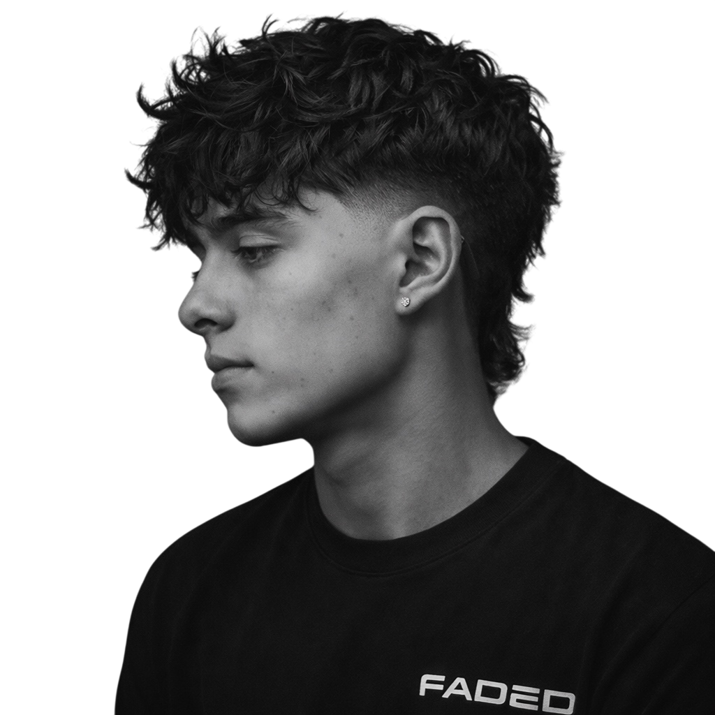 TEXTURED FRINGE MODERN MULLET