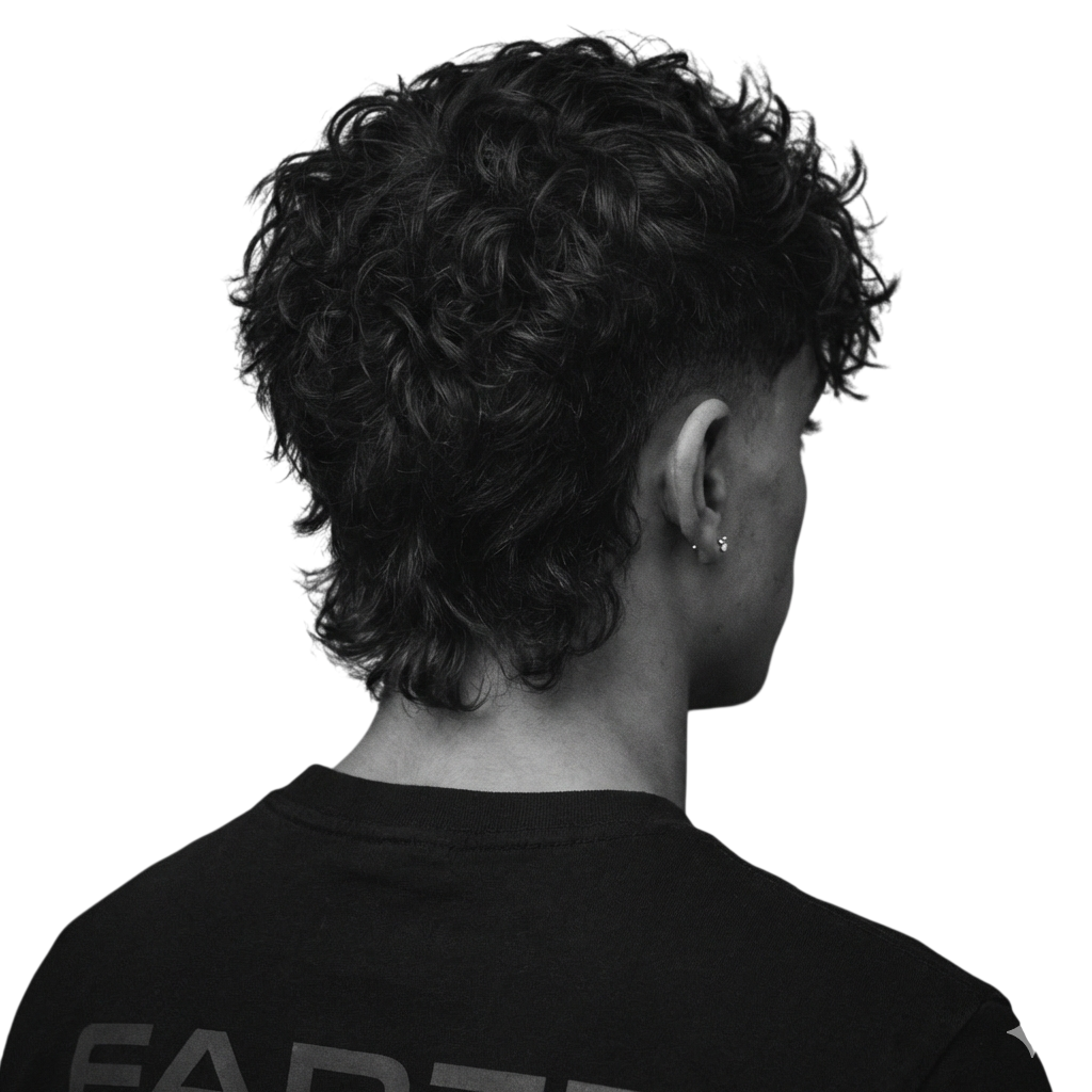 TEXTURED FRINGE MODERN MULLET