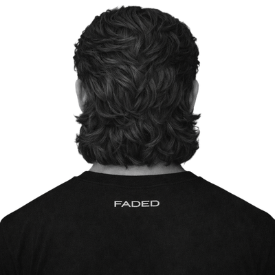 Textured flow Modern Mullet + High Taper FADE - 3