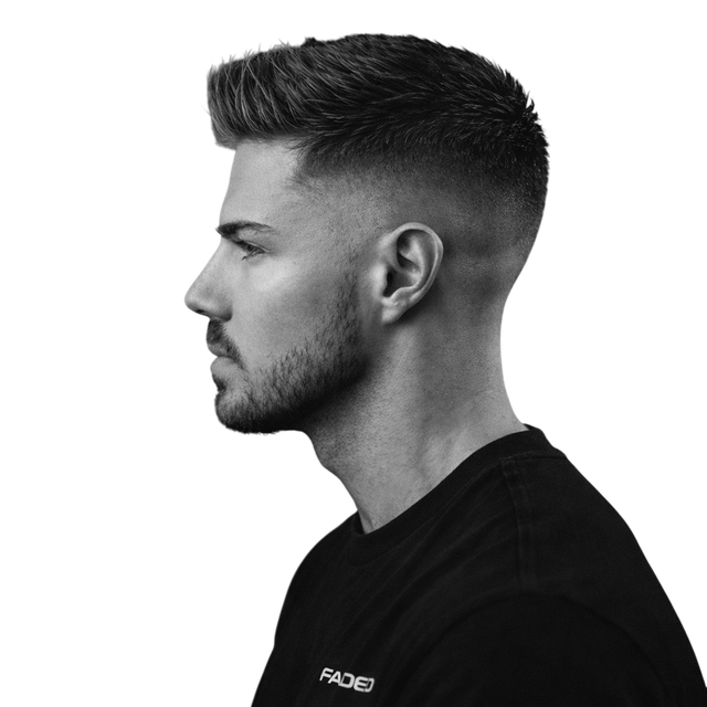 Textured Quiff + High Fade