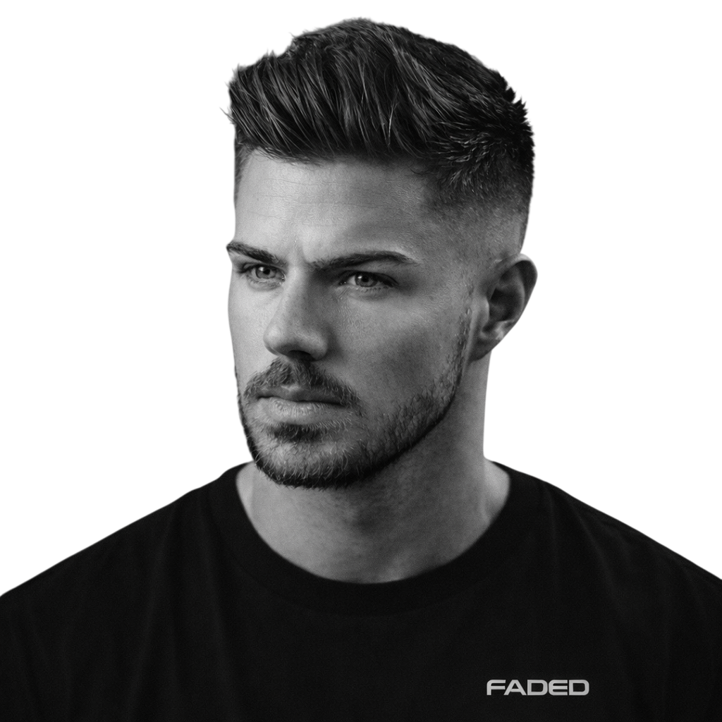 Textured Quiff + High Fade