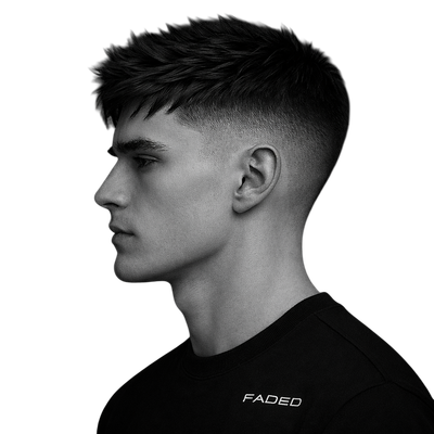 Textured Spikes + Mid Fade - 1