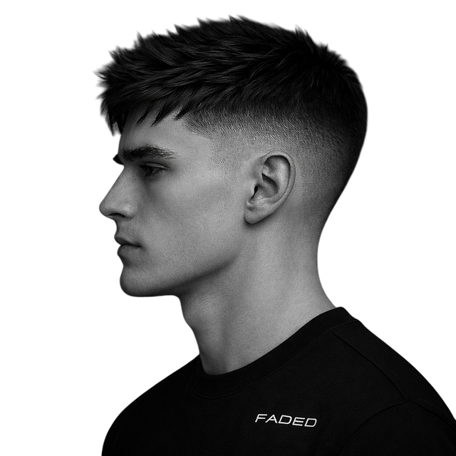 Textured Spikes + Mid Fade
